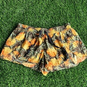 Victoria's Secret Pineapple Print Pajama Shorts